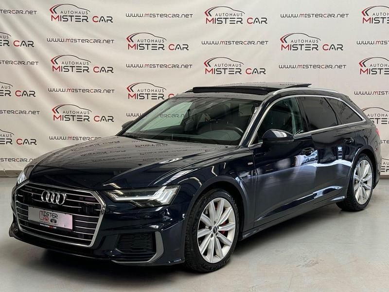 Blau Gebraucht 2021 Audi A6 S-Line Limousine | 31.790 € (Fairer Preis) - Bild 1/4