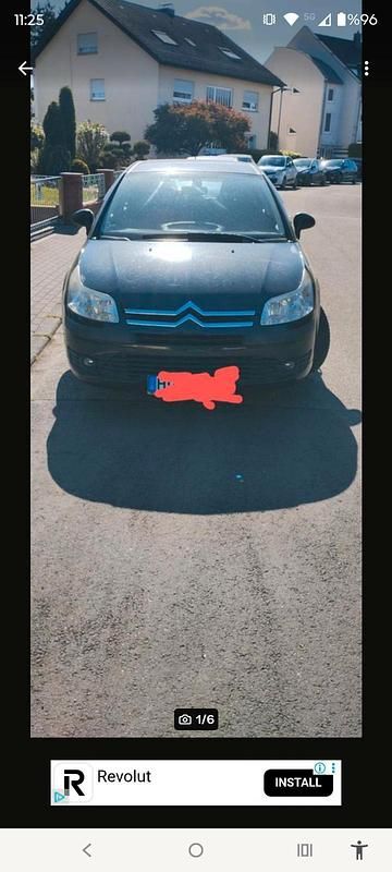 Gebraucht Citroën C4 2007 Schwarz Kleinwagen