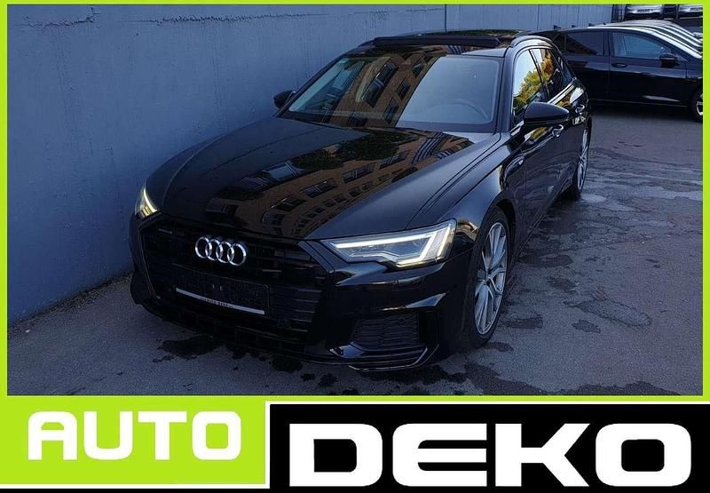 Mythosschwarz metallic Gebraucht 2021 Audi A6 S-Line Kombi | 32.970 € (Fairer Preis) - Bild 1/4