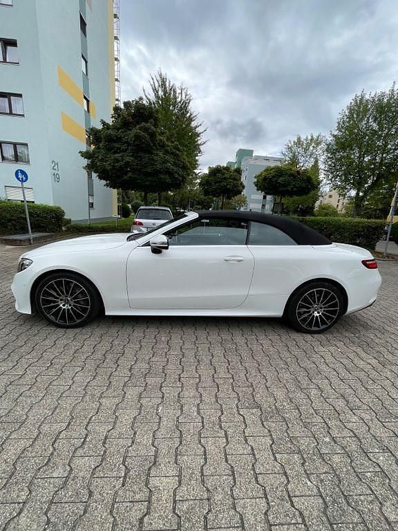 Weiß Gebraucht 2018 Mercedes E350 Cabrio | 35.800 € (Fairer Preis) - Bild 1/4
