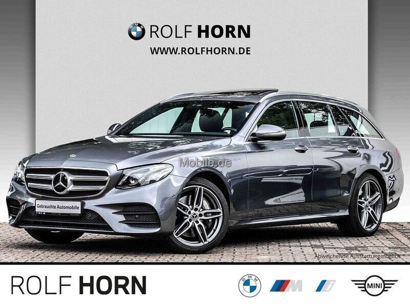 Grau Gebraucht 2020 Mercedes E450 AMG line Limousine | 38.830 € (Guter Preis) - Bild 1/2