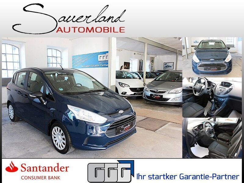 Blau Gebraucht 2014 Ford B-MAX Ambiente Van / Kleinbus | 6.495 € (Fairer Preis) - Bild 1/4