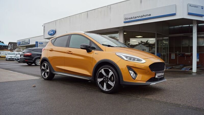 Gelb Gebraucht 2020 Ford Fiesta Active Kleinwagen | 13.950 € (Fairer Preis) - Bild 1/4