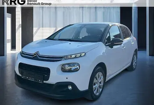 Gebraucht Citroën C3 Feel 82 PS (60 kW) 2019 Weiß Kleinwagen