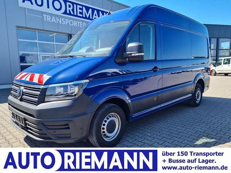 Blau Gebraucht 2018 VW Crafter Van | 22.491 € (Fairer Preis) - Bild 1/4