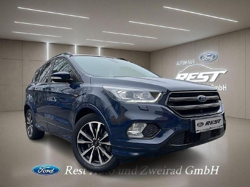 Blazerblau Gebraucht 2019 Ford Kuga ST-Line SUV | 20.950 € (Fairer Preis) - Bild 1/4