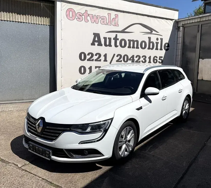 Gebraucht Renault Talisman GrandTour Life 131 PS (96 kW) 2018 Weiß Kombi