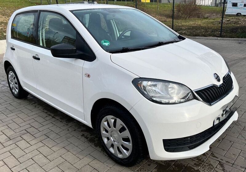 Weiß Gebraucht 2018 Skoda Citigo G-TEC Active Kleinwagen | 5.800 € - Bild 1/4