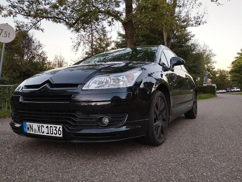 Schwarz Gebraucht 2006 Citroën C4 VTR Sport Coupé | 3.990 € (Etwas zu teuer) - Bild 1/4