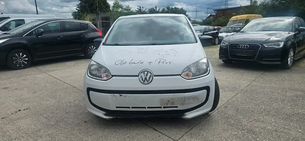 Gebraucht VW up! move up! 60 PS (44 kW) 2012 Rot Kleinwagen