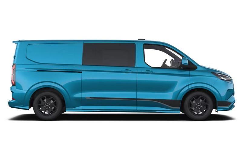 Neu Ford E-Transit Sport 160 kW (218 PS) 2025 Digital aqua blue metallic Van