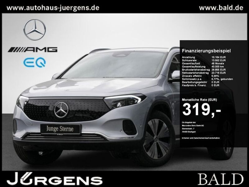 Silber hightechsilber Gebraucht 2024 Mercedes EQA250 Progressive SUV | 34.880 € (Fairer Preis) - Bild 1/4