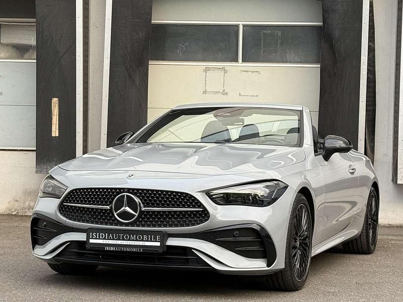 Grau Gebraucht 2024 Mercedes CLE220 AMG Line Premium Cabrio | 58.900 € - Bild 1/4