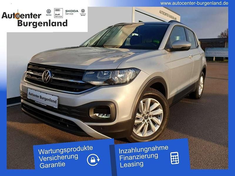 Silber (reflexsilber metallic) metallic Gebraucht 2023 VW T-Cross Life SUV | 22.490 € (Superpreis) - Bild 1/4