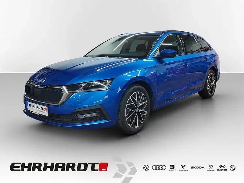 Blau Gebraucht 2021 Skoda Octavia Clever Kombi | 21.989 € (Fairer Preis) - Bild 1/4