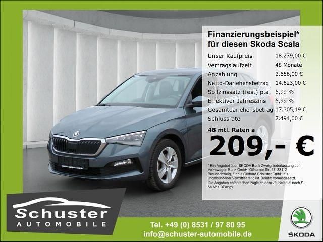 Gebraucht 2021 Skoda Scala Style Kleinwagen | 18.279 € (Superpreis) - Bild 1/4