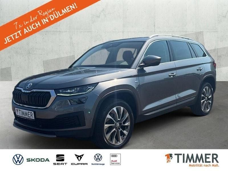Grün Gebraucht 2022 Skoda Kodiaq Clever SUV | 32.980 € (Fairer Preis) - Bild 1/4