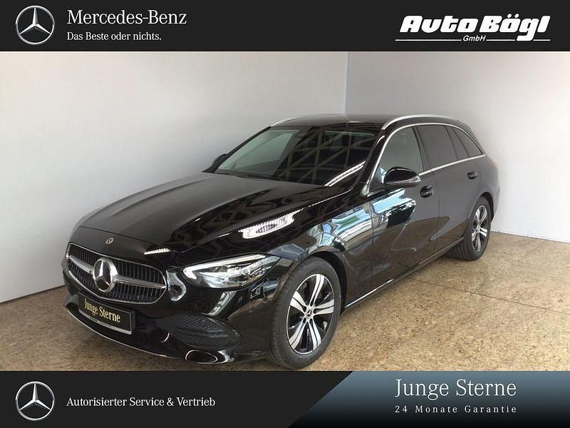 Schwarz Gebraucht 2023 Mercedes C200 Advanced Plus Limousine | 34.370 € (Guter Preis) - Bild 1/4