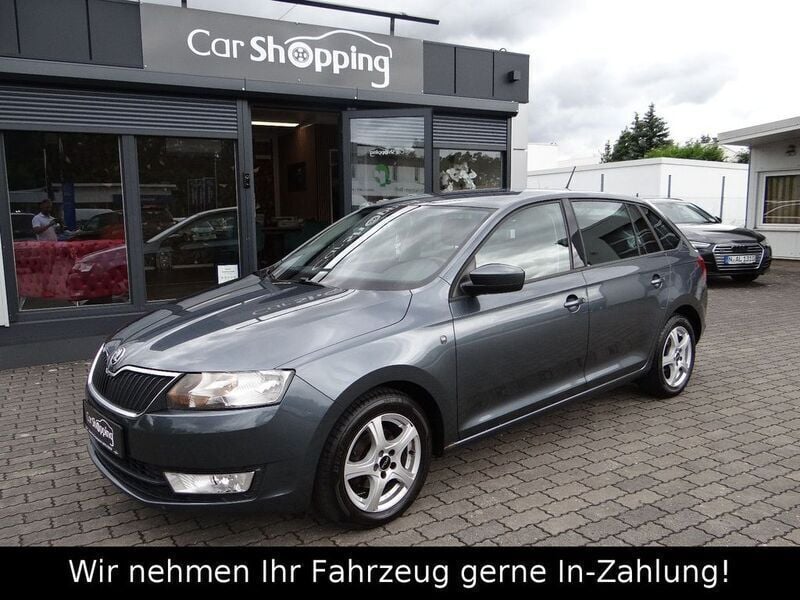 Grau Gebraucht 2015 Skoda Rapid Ambition Limousine | 5.500 € (Superpreis) - Bild 1/4