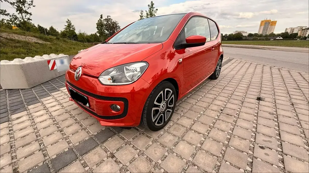 Gebraucht VW up! 75 PS (55 kW) 2016 Orange Kleinwagen