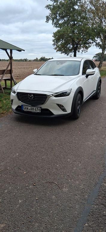 Weiß Gebraucht 2015 Mazda CX-3 Sports-Line SUV | 10.400 € (Fairer Preis) - Bild 1/4