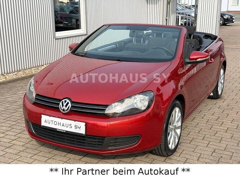 Gebraucht VW Golf Cabriolet S 140 PS (102 kW) 2013 Rot Cabrio