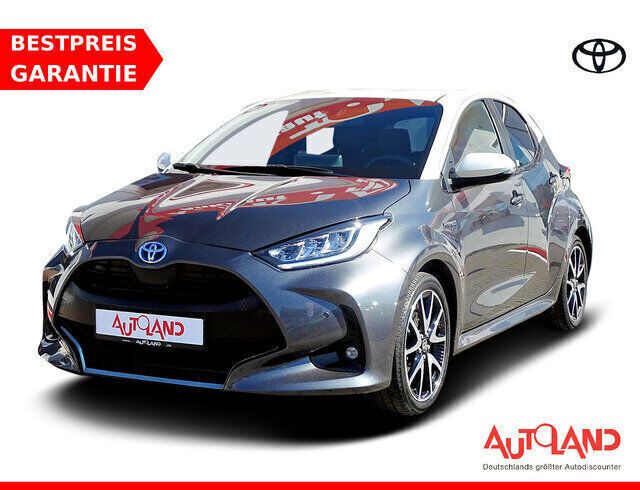 Grau Gebraucht 2021 Toyota Yaris Hybrid Style Kleinwagen | 20.950 € (Etwas zu teuer) - Bild 1/4