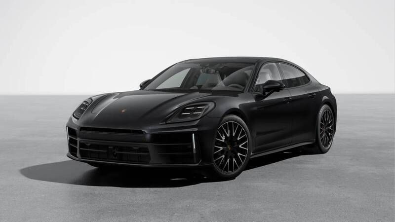Tiefschwarzmetallic Neu 2025 Porsche Panamera 4 Limousine | 164.080 € (Etwas zu teuer) - Bild 1/4
