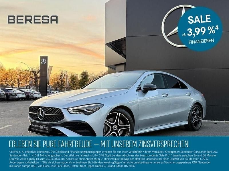 Silber Gebraucht 2025 Mercedes CLA200 AMG Coupé | 35.945 € (Guter Preis) - Bild 1/4
