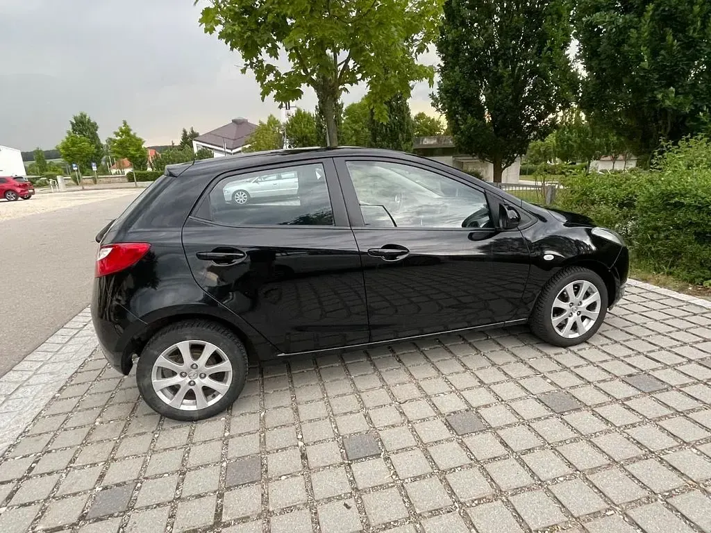 Gebraucht Mazda 2 86 PS (63 kW) 2008 Schwarz Kleinwagen
