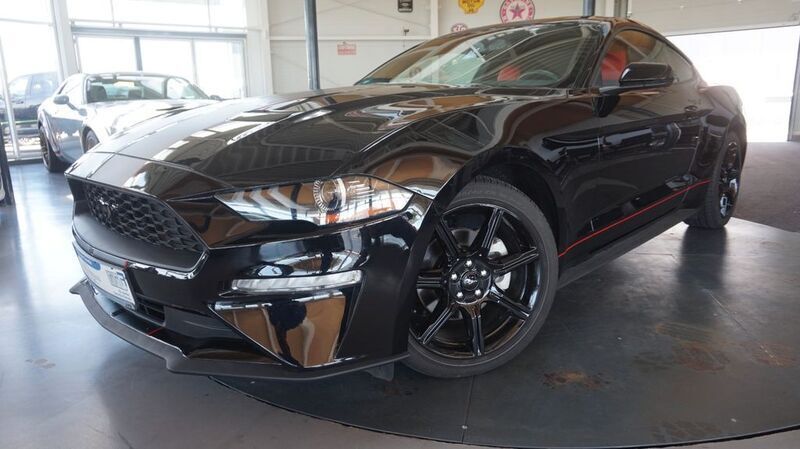 Schwarz (metallic) Gebraucht 2019 Ford Mustang Coupé | 34.333 € (Fairer Preis) - Bild 1/4