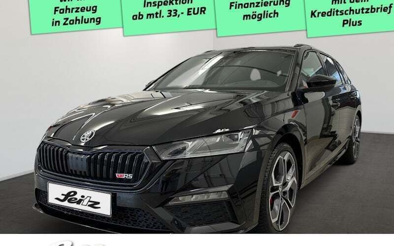 Schwarz Gebraucht 2024 Skoda Octavia RS Kombi | 39.540 € (Fairer Preis) - Bild 1/4