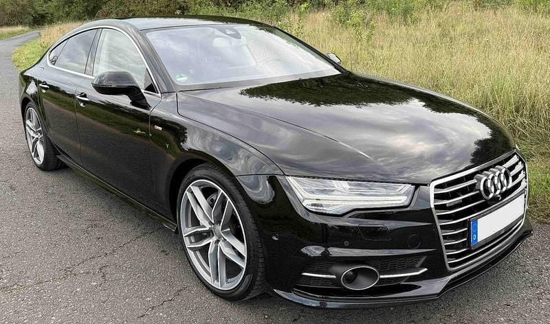 Schwarz Gebraucht 2016 Audi A7 Sportback Ambiente Kleinwagen | 19.600 € (Guter Preis) - Bild 1/4