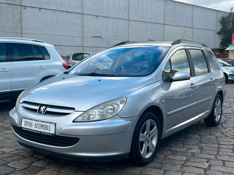 Grau Gebraucht 2004 Peugeot 307 Premium Kombi | 1.480 € (Superpreis) - Bild 1/4