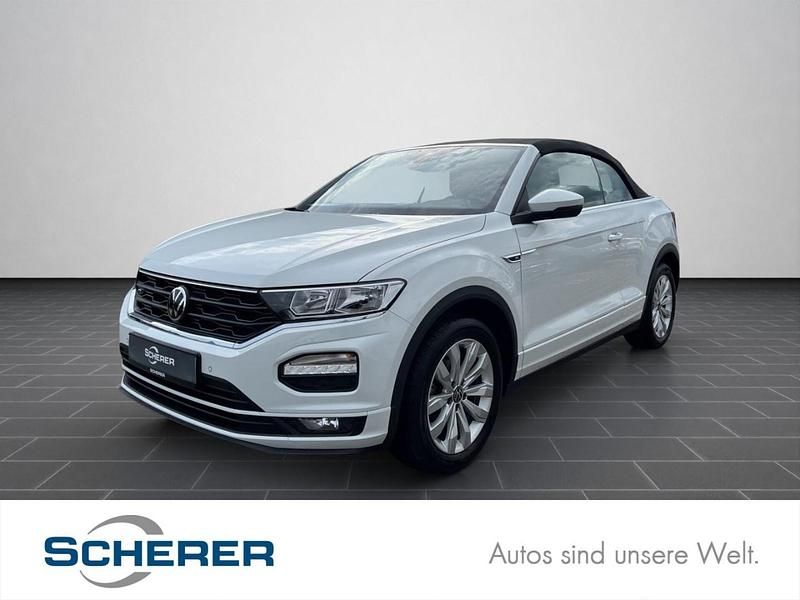 Gebraucht VW T-Roc R-line 150 PS (110 kW) 2022 Pure white schwarz SUV