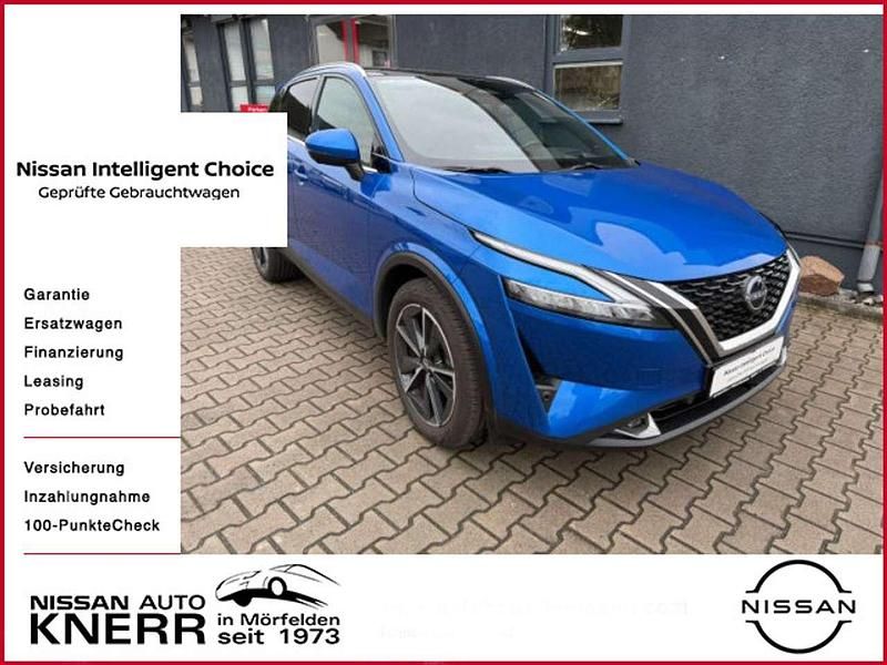Magnetic blue Gebraucht 2023 Nissan Qashqai Tekna+ SUV | 26.990 € (Fairer Preis) - Bild 1/4