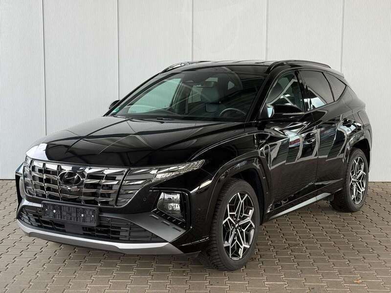 Phantom black metallic Gebraucht 2023 Hyundai Tucson N Line SUV | 31.950 € (Fairer Preis) - Bild 1/4
