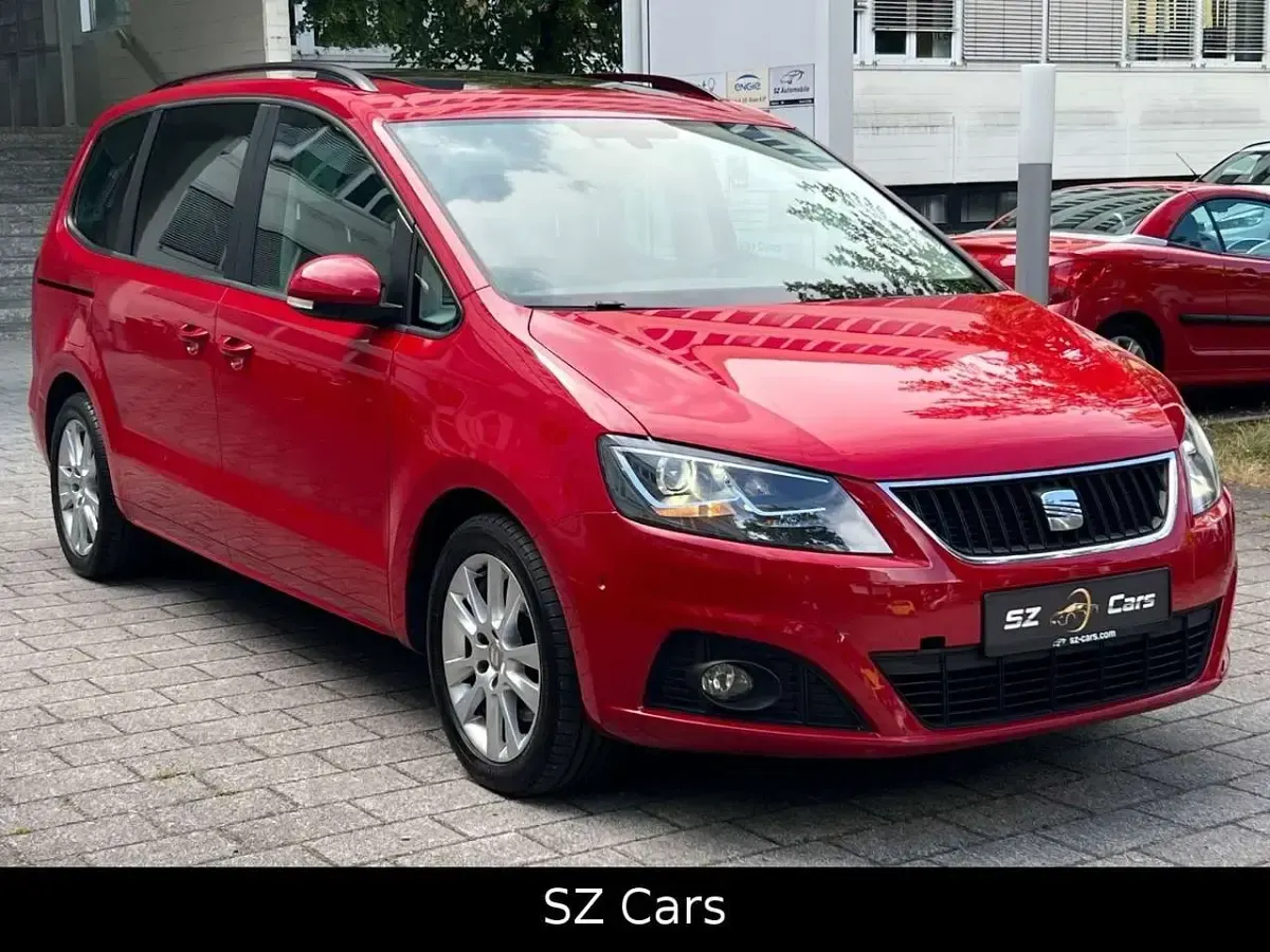 Gebraucht Seat Alhambra Style 150 PS (110 kW) 2012 Rot Van / Kleinbus