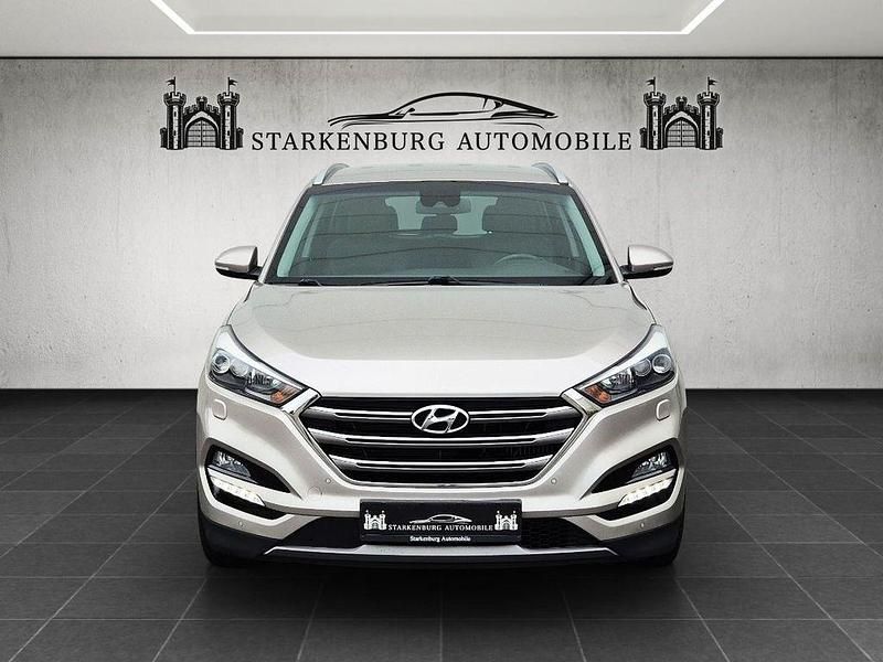 Gebraucht Hyundai Tucson Premium 177 PS (130 kW) 2015 Weiß SUV