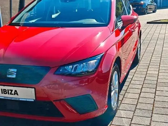 Gebraucht Seat Ibiza Style 110 PS (80 kW) 2022 Rot Kleinwagen