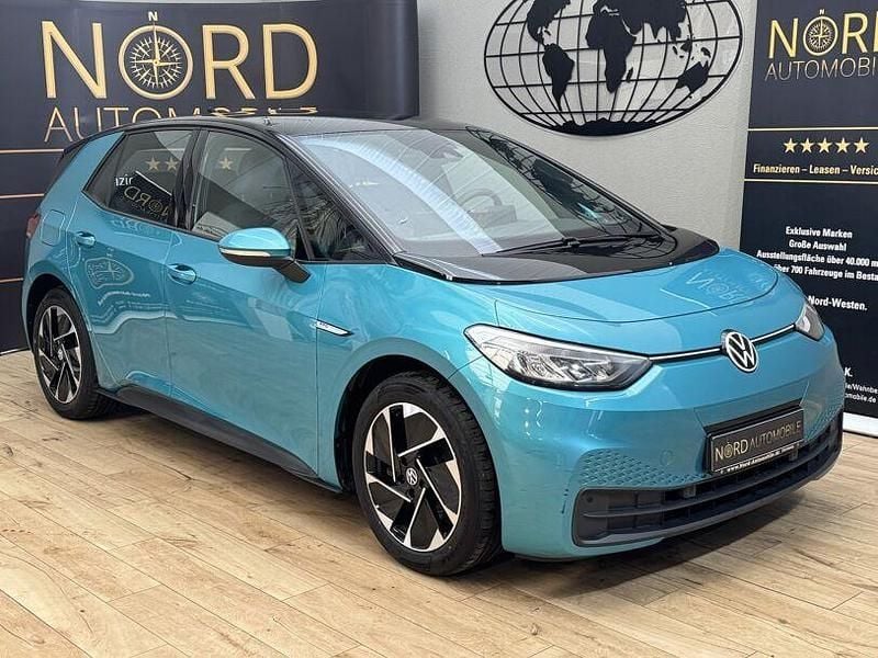 Gebraucht VW ID.3 Pro Performance 150 kW (204 PS) 2021 Makenatürkis metallic (metallic) Kleinwagen