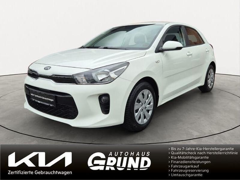 (ud) schneeweiss Gebraucht 2019 Kia Rio Edition 7 Kleinwagen | 11.890 € (Fairer Preis) - Bild 1/4