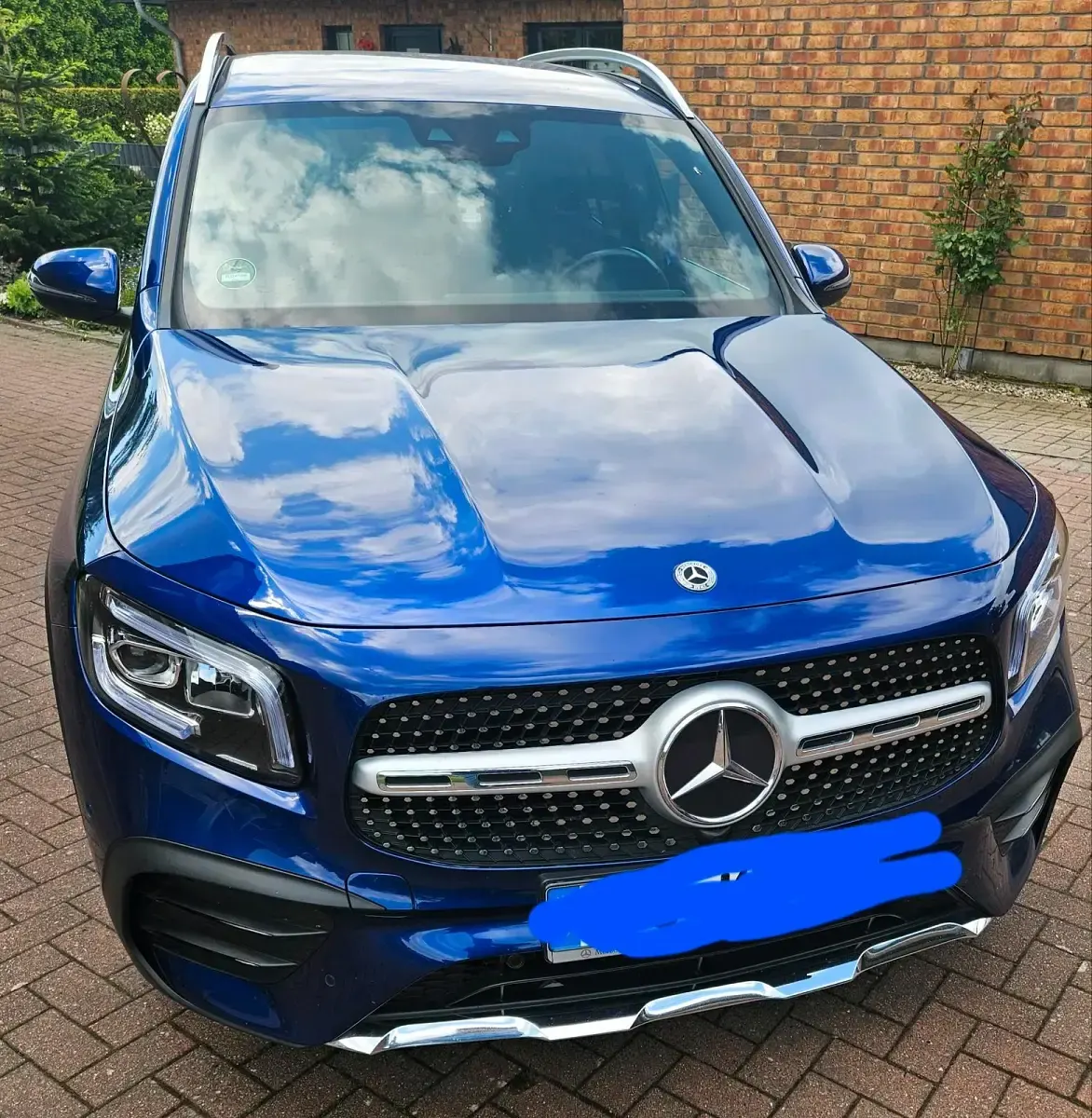 Gebraucht Mercedes GLB200 AMG 150 PS (110 kW) 2021 Blau SUV