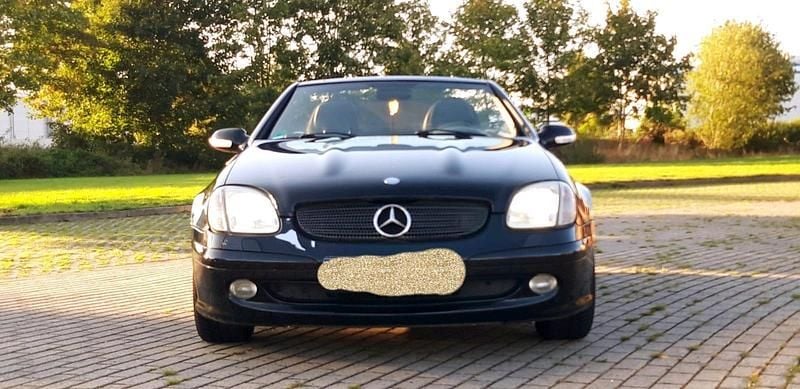 Schwarz Gebraucht 2000 Mercedes SLK200 Cabrio | 2.290 € (Superpreis) - Bild 1/4