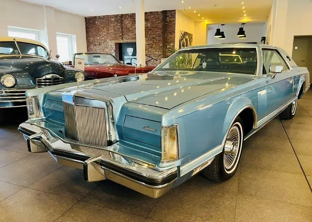 Gebraucht Lincoln Continental 209 PS (153 kW) 1978 Blau Coupé