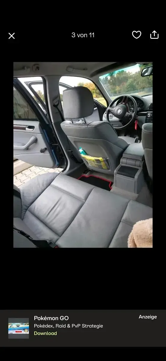 Gebraucht BMW 320 170 PS (125 kW) 2001 Blau Kombi
