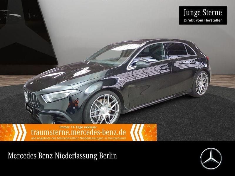 Schwarz Gebraucht 2021 Mercedes A45 AMG AMG Limousine | 40.990 € (Guter Preis) - Bild 1/3