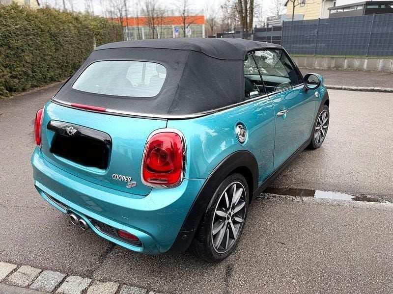 Gebraucht Mini Cooper SD Cabriolet 170 PS (125 kW) 2016 Blau Cabrio