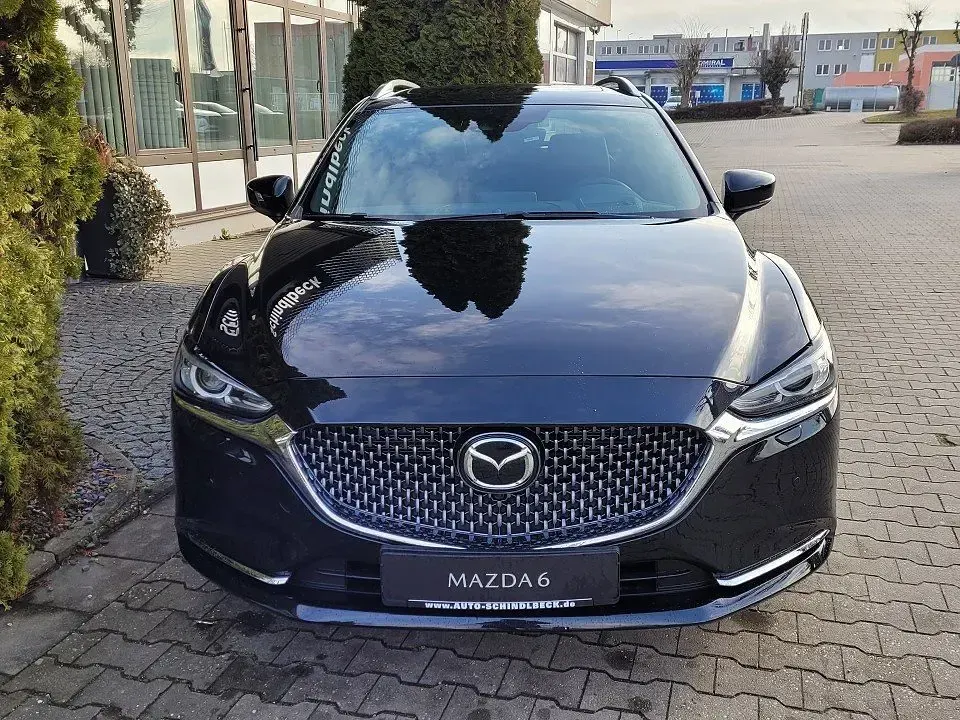 Gebraucht Mazda 6 Takumi-Line 194 PS (142 kW) 2023 Jet black (metallic) Kombi