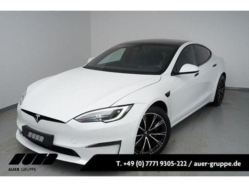 Gebraucht Tesla Model S 492 kW (670 PS) 2023 Weiss (metallic) Kleinwagen